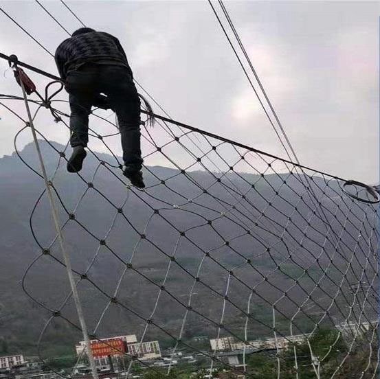 被动防护网施工 